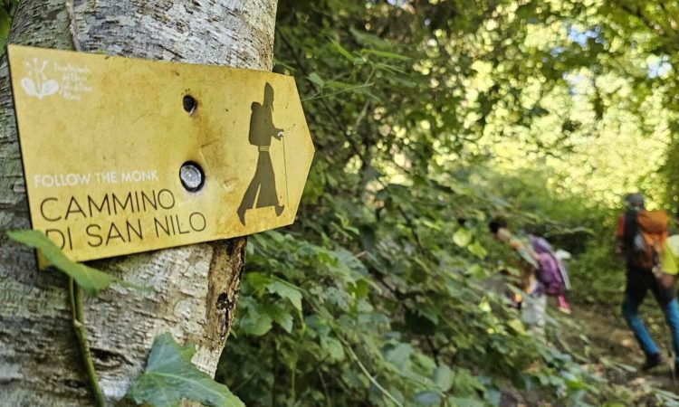 Cammino di San Nilo - segnavia